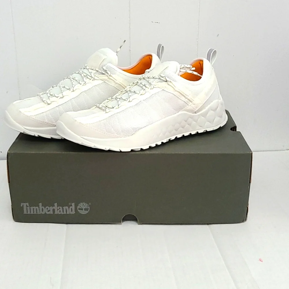 Timberland Men's Solar Wave Low White Mesh Sneakers Size 11 NWB - Picture 2 of 11